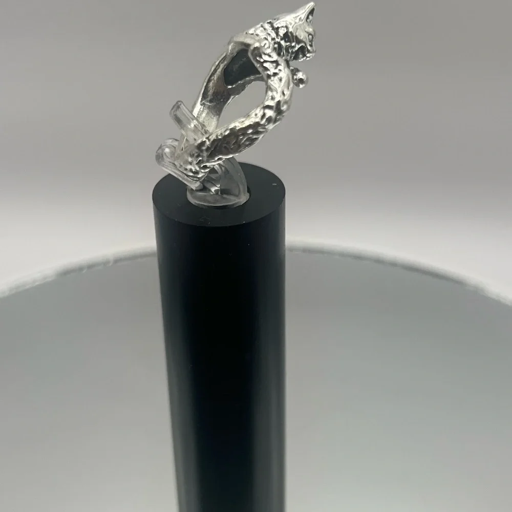 Brand New Silver Cat Ring